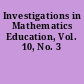 Investigations in Mathematics Education, Vol. 10, No. 3