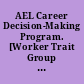 AEL Career Decision-Making Program. [Worker Trait Group Index to Occupational Information ] Worker Trait Group Index to the Encyclopedia of Careers; Worker Trait Group Index to the Occupational Outlook Handbook.