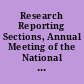 Research Reporting Sections, Annual Meeting of the National Council of Teachers of Mathematics (57th, Boston, Massachusetts, April 18-21, 1979)