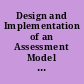 Design and Implementation of an Assessment Model for Students Entering Vocational Education Programs in the State of Colorado. Auto Body
