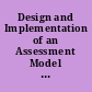 Design and Implementation of an Assessment Model for Students Entering Vocational Education Programs in the State of Colorado. Sheet Metal