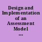 Design and Implementation of an Assessment Model for Students Entering Vocational Education Programs in the State of Colorado. World of Work