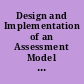 Design and Implementation of an Assessment Model for Students Entering Vocational Education Programs in the State of Colorado. Distributive Education