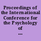 Proceedings of the International Conference for the Psychology of Mathematics Education (6th, Antwerp, Belgium, July 18-23, 1982)