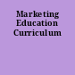 Marketing Education Curriculum