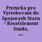 Prirucka pro Vystehovani do Spojenyeh Statu = Resettlement Guide, Czech. A Guide for Refugees Resettling in the United States