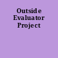 Outside Evaluator Project