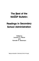 The Best of the NASSP Bulletin. Readings in Secondary School Administration