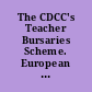 The CDCC's Teacher Bursaries Scheme. European Teachers' Seminar on "Intercultural Education" (London, March 20-25, 1988)