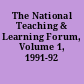 The National Teaching & Learning Forum, Volume 1, 1991-92