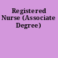 Registered Nurse (Associate Degree)