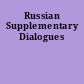 Russian Supplementary Dialogues