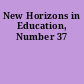 New Horizons in Education, Number 37