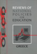 Reviews of National Policies for Education - Greece
