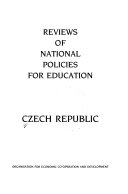 Reviews of National Policies for Education - Czech Republic