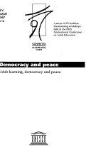 The Politics and Policies of the Education of Adults in a Globally Transforming Society. Improving Conditions and Quality of Adult Learning. A Series of 29 Booklets Documenting Workshops Held at the Fifth International Conference on Adult Education (Hamburg, Germany, July 14-18, 1997)