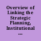 Overview of Linking the Strategic Planning, Institutional Effectiveness and Student Outcomes Assessment, and Resource Allocation Processes