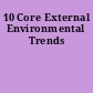 10 Core External Environmental Trends