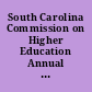 South Carolina Commission on Higher Education Annual Accountability Report, Fiscal Year 2004-05