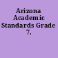 Arizona Academic Standards Grade 7.