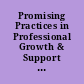 Promising Practices in Professional Growth & Support : "Case Study of Aspire Public Schools"