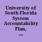 University of South Florida System Accountability Plan, 2020. Revised.