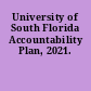 University of South Florida Accountability Plan, 2021.