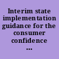 Interim state implementation guidance for the consumer confidence report (CCR) rule