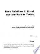 Race relations in rural western Kansas towns /
