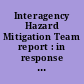 Interagency Hazard Mitigation Team report : in response to the February 28, 1994 disaster declaration State of Tennessee.