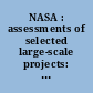 NASA : assessments of selected large-scale projects: report to congressional committees.