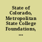 State of Colorado, Metropolitan State College Foundations, Incorporated financial statements, year ended June 30, 1978.