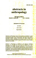 Abstracts in anthropology.