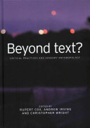 Beyond text? : critical practices and sensory anthropology /