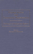 Popular justice and community regeneration : pathways of indigenous reform /