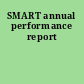 SMART annual performance report