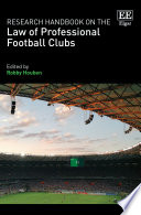 Research handbook on the law of professional football clubs