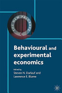 Behavioural and experimental economics /