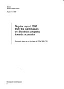 Regular report 1998 from the Commission on Slovakia's progress towards accession /