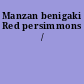 Manzan benigaki Red persimmons /