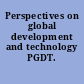 Perspectives on global development and technology PGDT.