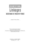 Organizational linkages : understanding the productivity paradox /