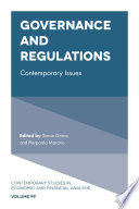 Governance and Regulations : Contemporary Issues.