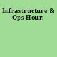 Infrastructure & Ops Hour.