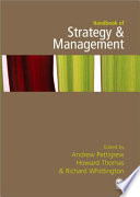 Handbook of strategy and management /