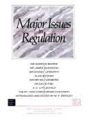Major issues in regulation : regulation lectures 1992 /