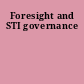 Foresight and STI governance