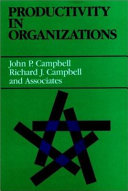 Productivity in organizations : new perspectives from industrial and organizational psychology /