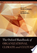 Oxford handbook of organizational climate and culture /