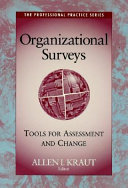 Organizational surveys : tools for assessment and change /